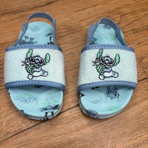 NWT Disney Stitch baby slides size 5/6